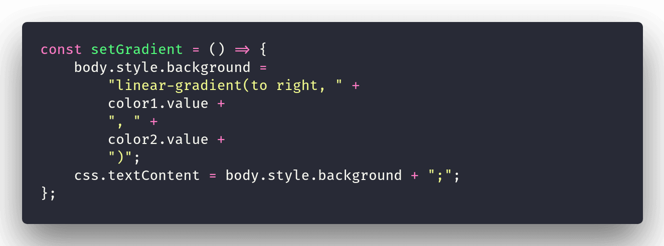Build a Gradient Background Generator with JavaScript - Part1