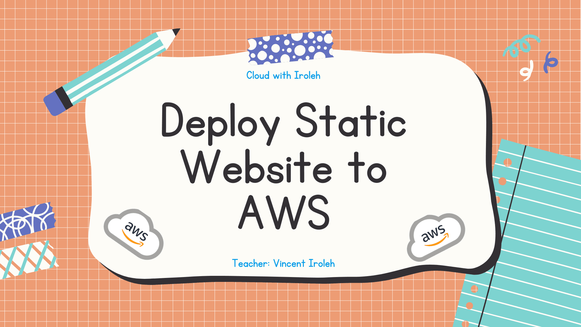 Deploy Static Website to AWS