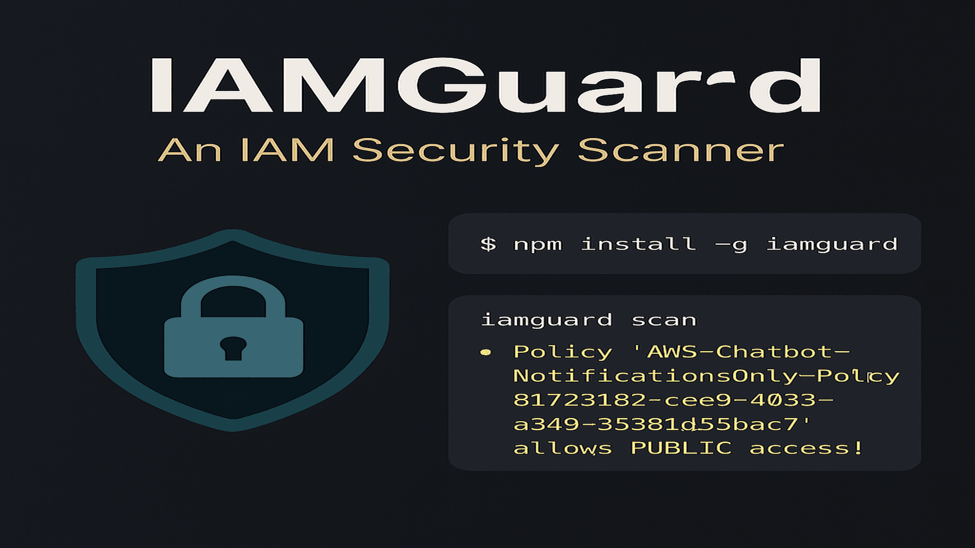 IAMGuard: Keep Your AWS IAM Game Tight 🔥